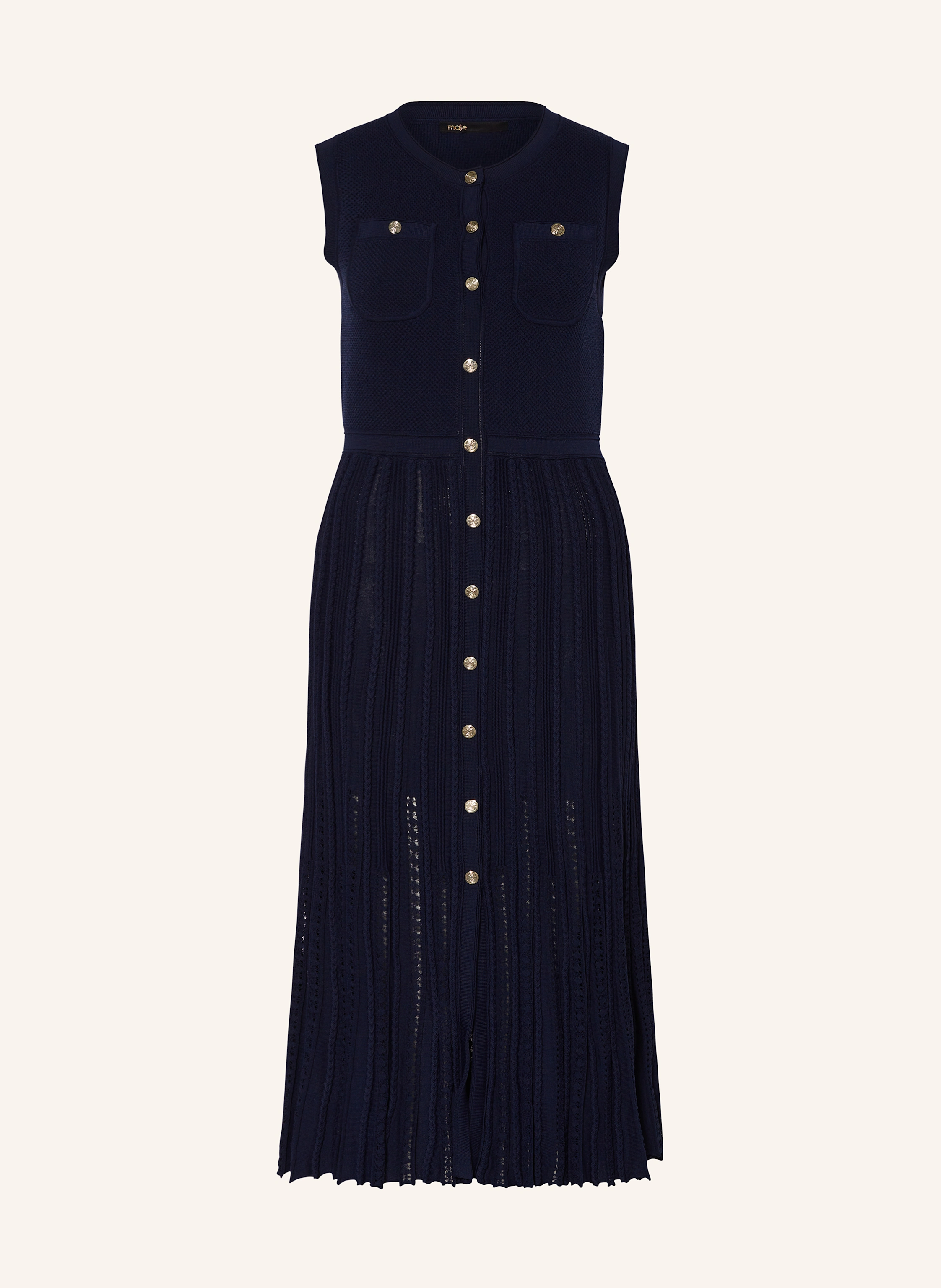 maje Strickkleid