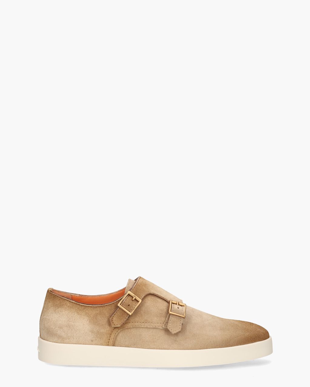 Santoni 17832 Lichtbruin Heren Gespschoenen