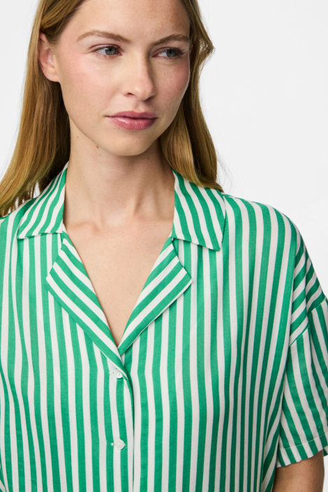 Pieces groene dames blouse
