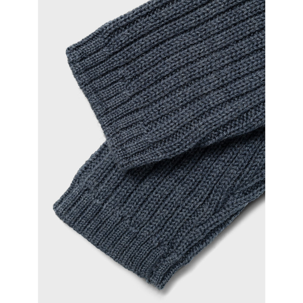 Køb Name It Ombre Blue Wriss Uld Strik Long Johns