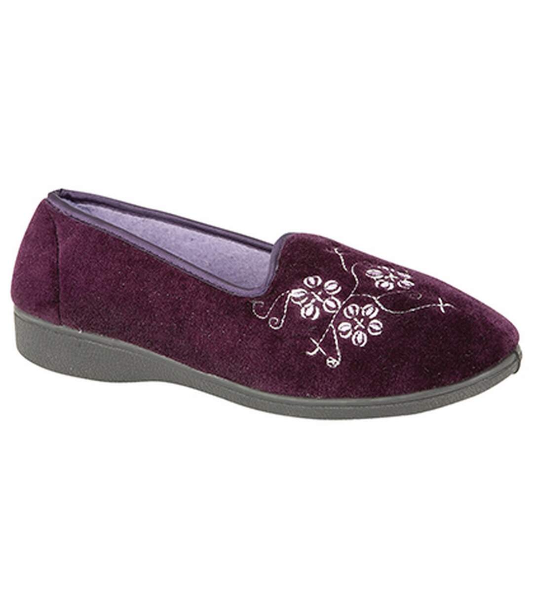 Zedzzz Jenny - Chaussons - Femme (Gris) - UTDF1318
