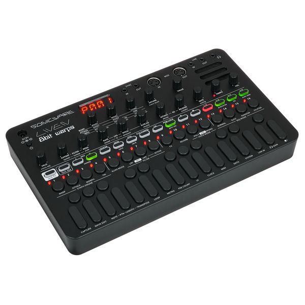 Sonicware LIVEN 8bit warps Black Edition