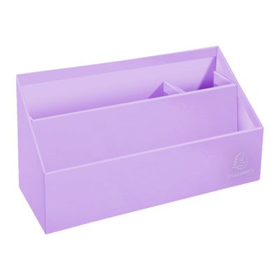 Exacompta Aquarel - Trieur vertical / porte-lettres - 3 compartiments - mauve