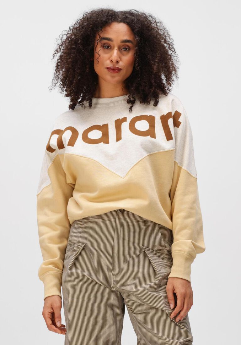 gele isabel marant truien/vesten houston-gz