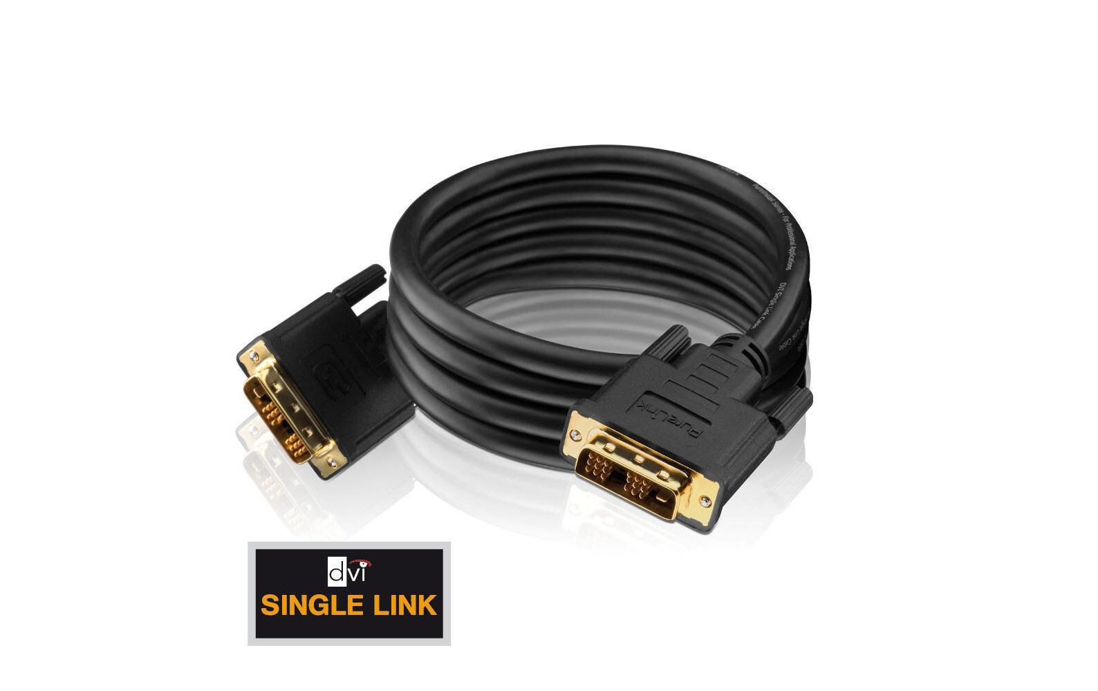 Kabel DVI-D - DVI-D, 1 mDVI-D auf DVI-D Verbindungskabel, 1.5 m