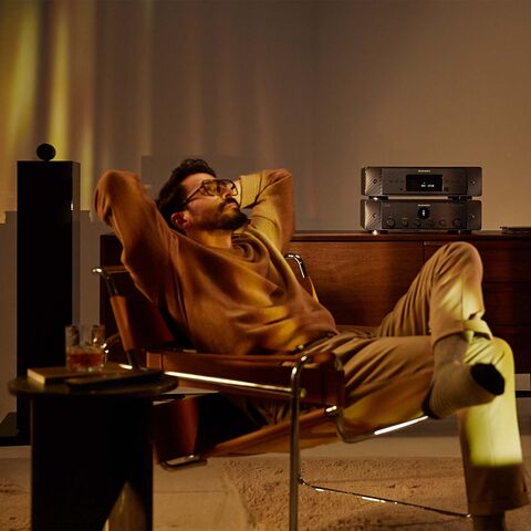Marantz MODEL 40n – exclusieve hifi-streamingversterker Zwart
