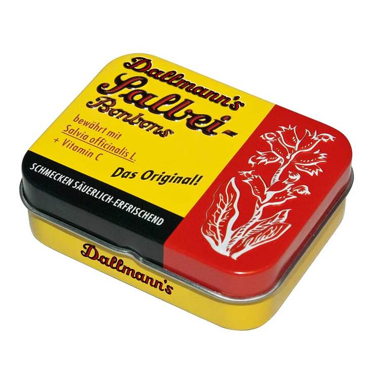 Dallmann`s Salbeibonbons Dose, 46 g