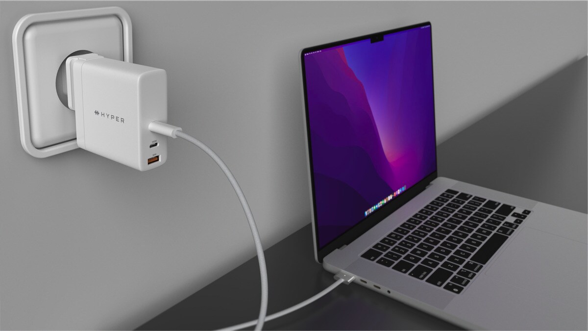 Hyper HyperJuice 140 W Gan Charger - Global - Multi-port