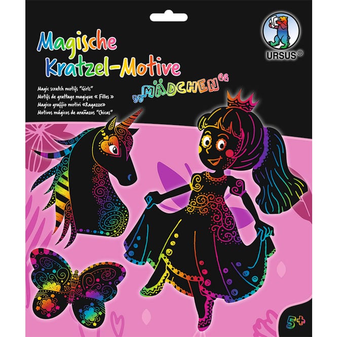 Ursus - Magische Kratzel-Motive - Mädchen