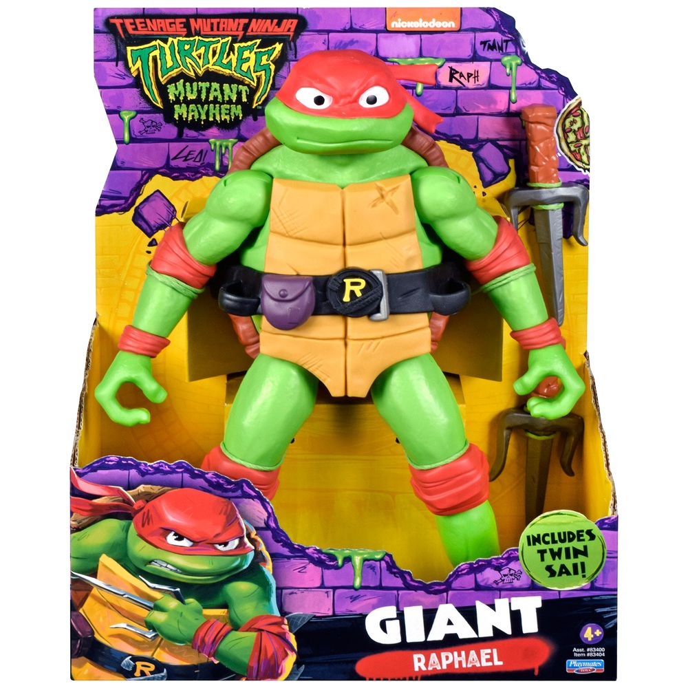 Teenage Mutant Ninja Turtles Mutant Mayhem - Riesige Raphael-Figur