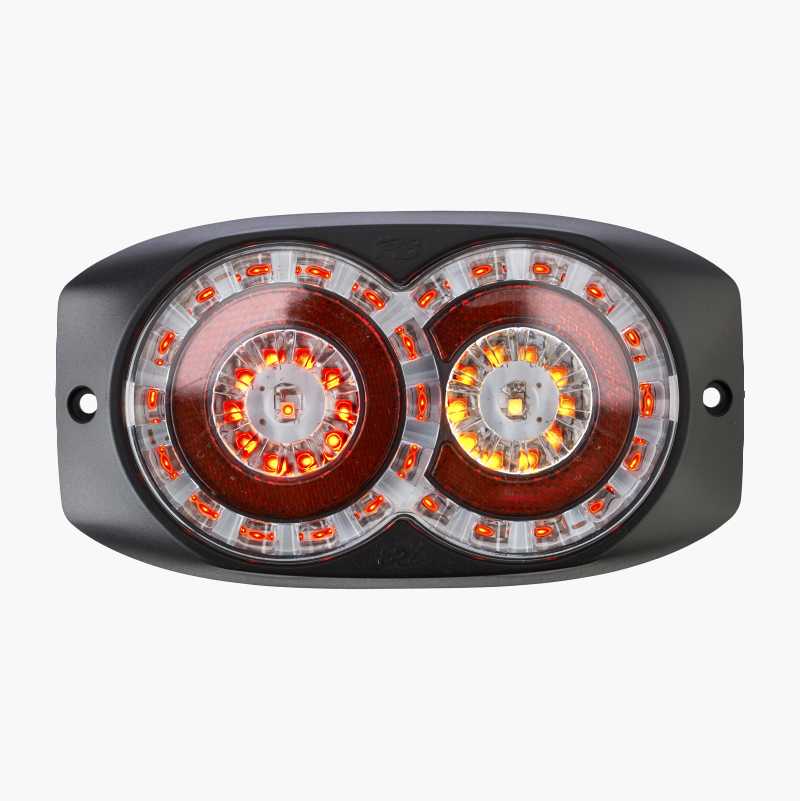 Baklykt, LED, 200 x 110 mm
