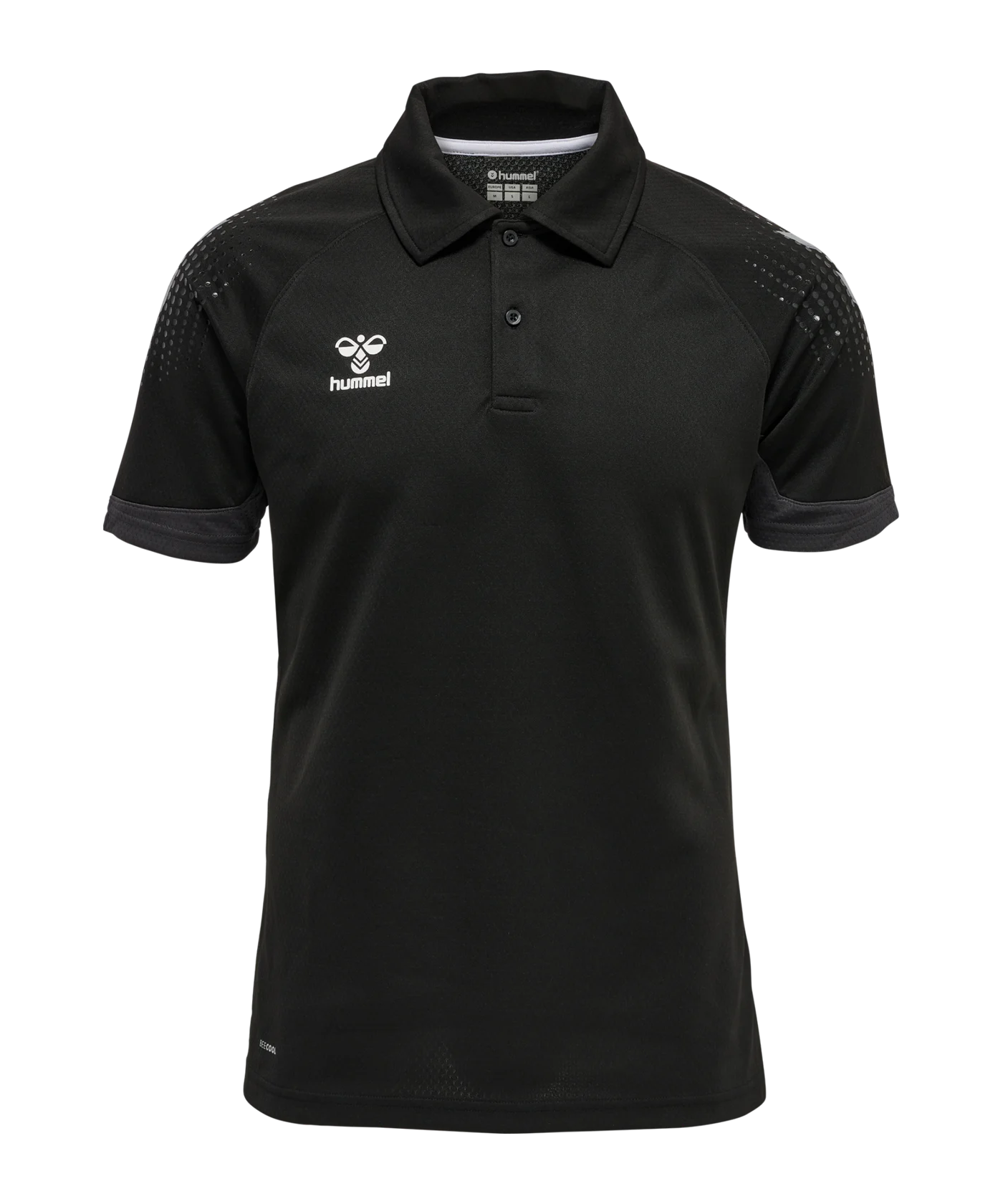 Hummel hmlLEAD Poloshirt Schwarz F2001