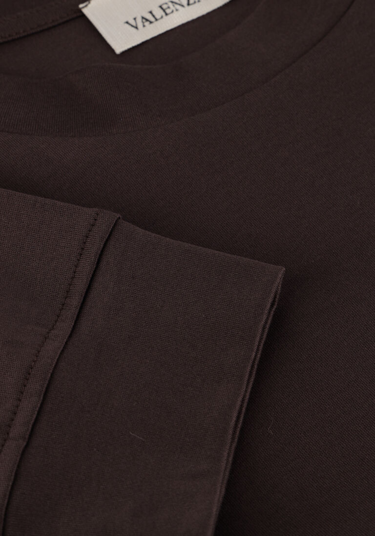 antraciet valenza trui heavy supima sweater