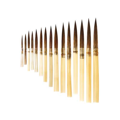 da Vinci Dekorierpinsel, Serie 607, spitz Porzellanmalpinsel