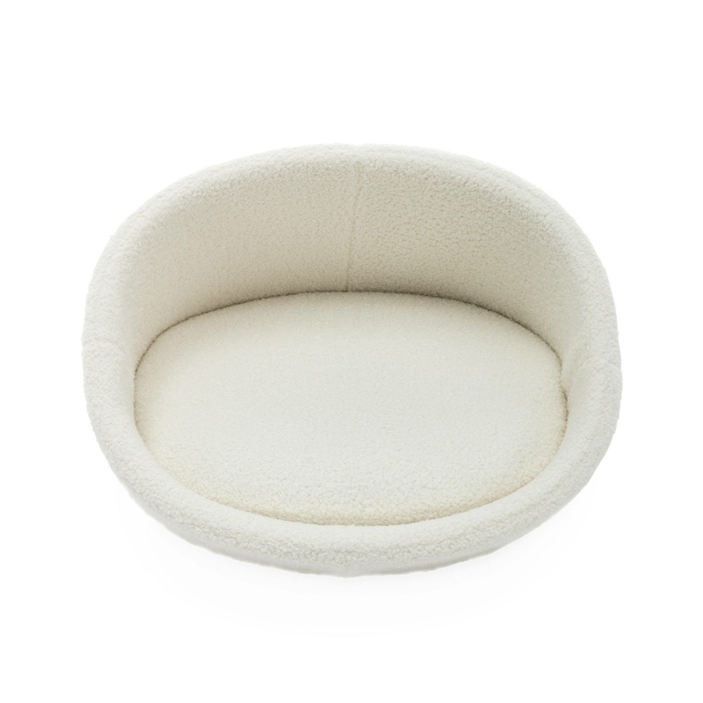 Panier pour chien et chat. Lit pour animaux de compagnie. Bouclette
