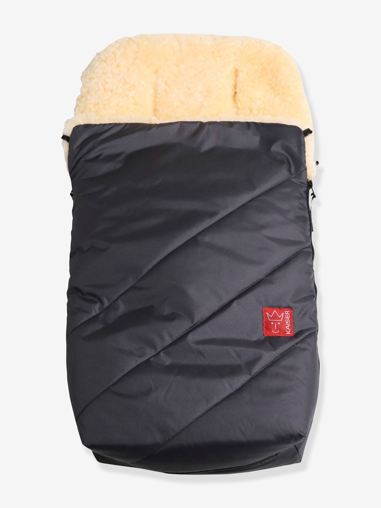 Bolsa Chancelière Hugo KAISER cinza escuro liso