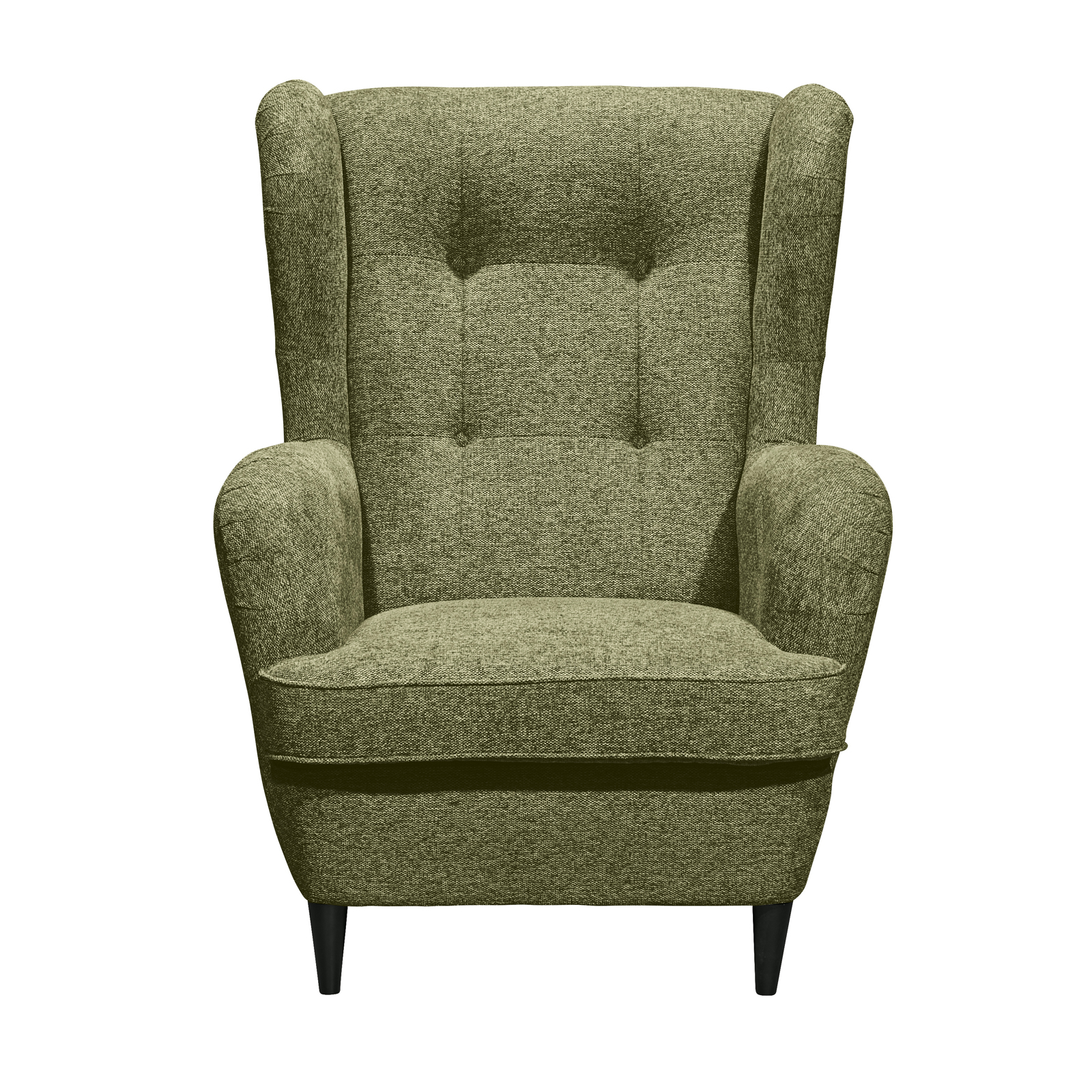 Ohrensessel - olive - 78 cm breit