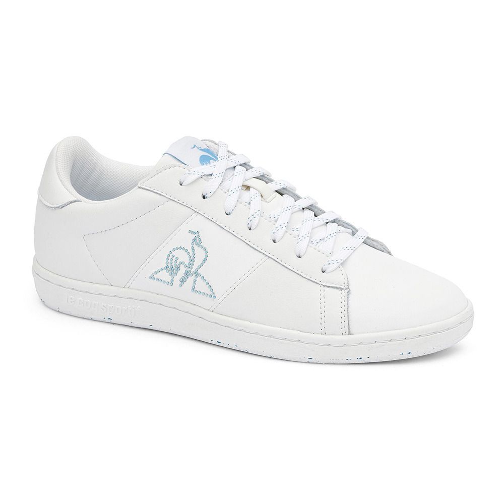 Le Coq Sportif COURTMATCH W METALLIC - Sneakers Femme optical white: