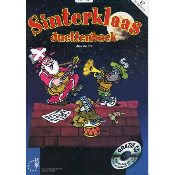 XYZ Uitgeverij - Sinterklaas Duettenboek voor altsaxofoon