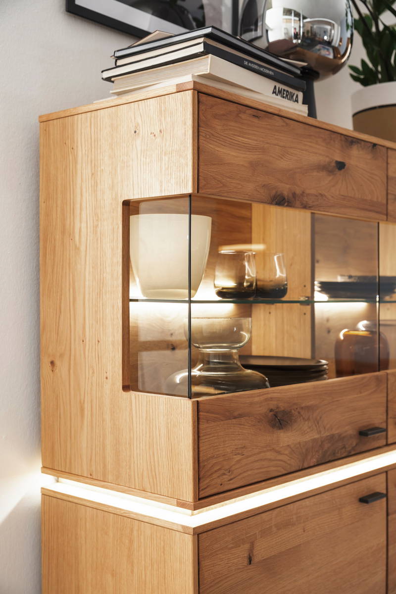 Zurbrüggen Highboard mit Beleuchtung COMO