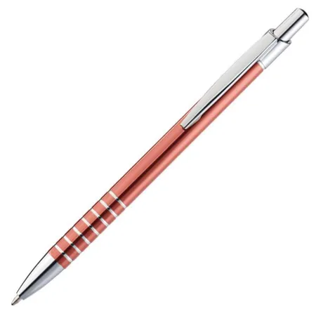 Easy Gifts Kugelschreiber aus Metall, orange, 10 Stück