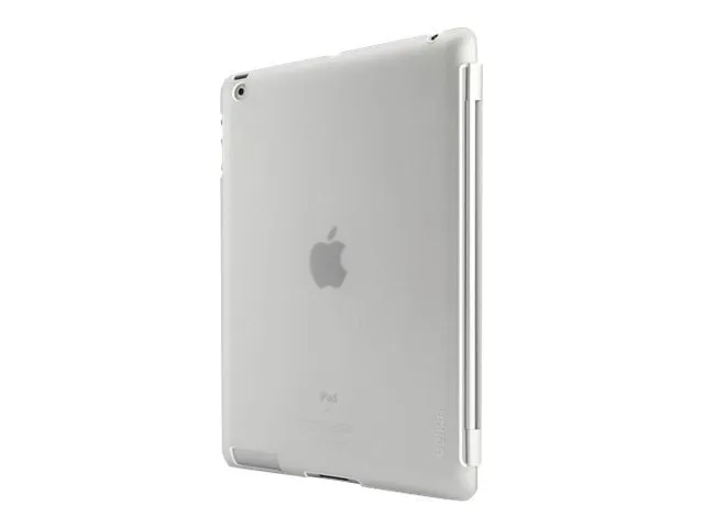 Belkin Snap Shield - Taske til tablet - plastik - klar - for Apple iPad (3. generation) & Ipad 2