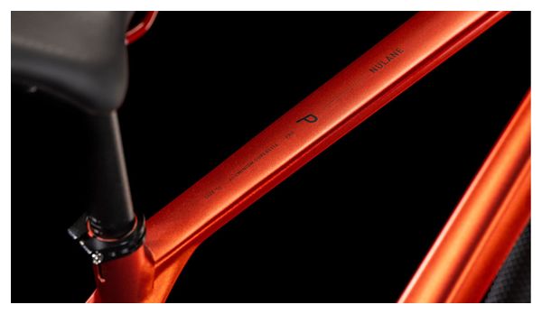 Vélo Fitness Cube Nulane Pro Shimano Cues 10V 700 mm Orange Rouge Fire 2025