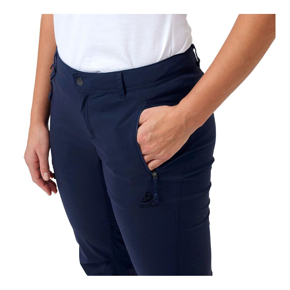 Odlo WEDGEMOUNT - Pantalon Femme dark sapphire