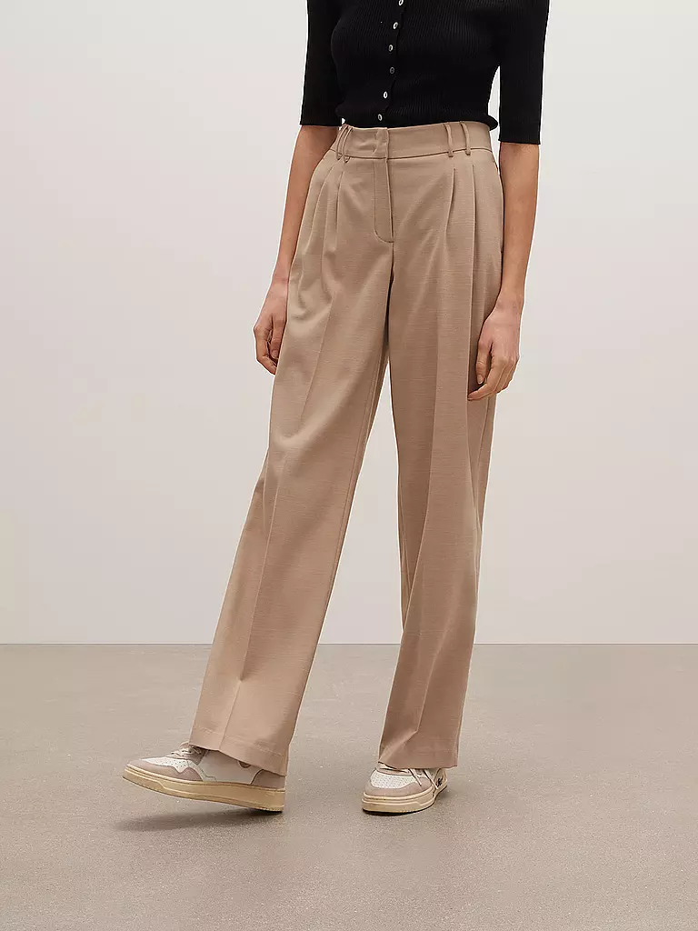 OPUS Businesshose MAIGA TWILL beige
