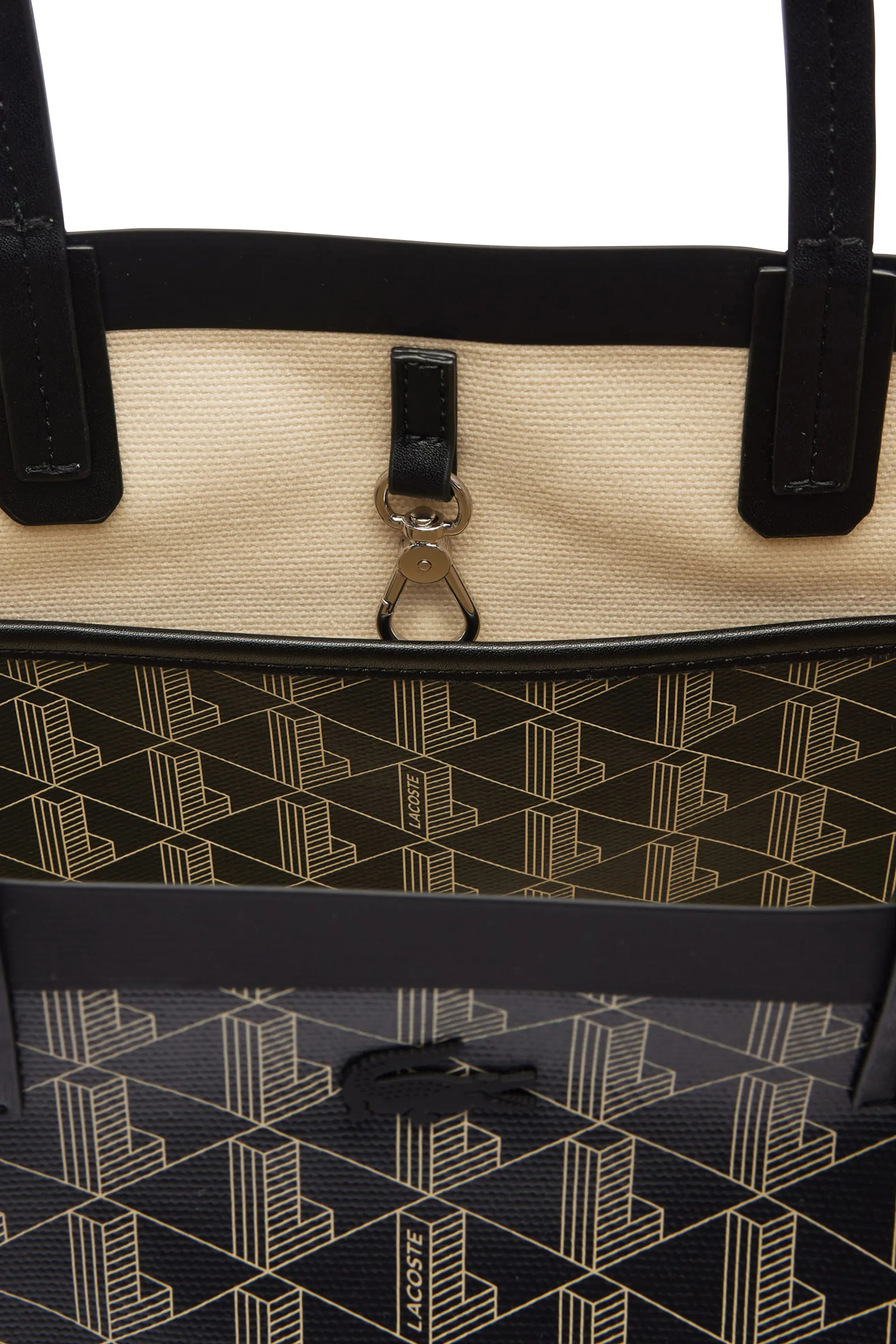 LACOSTE Sac porté épaule BLEND SHOPPING BAG  Noir