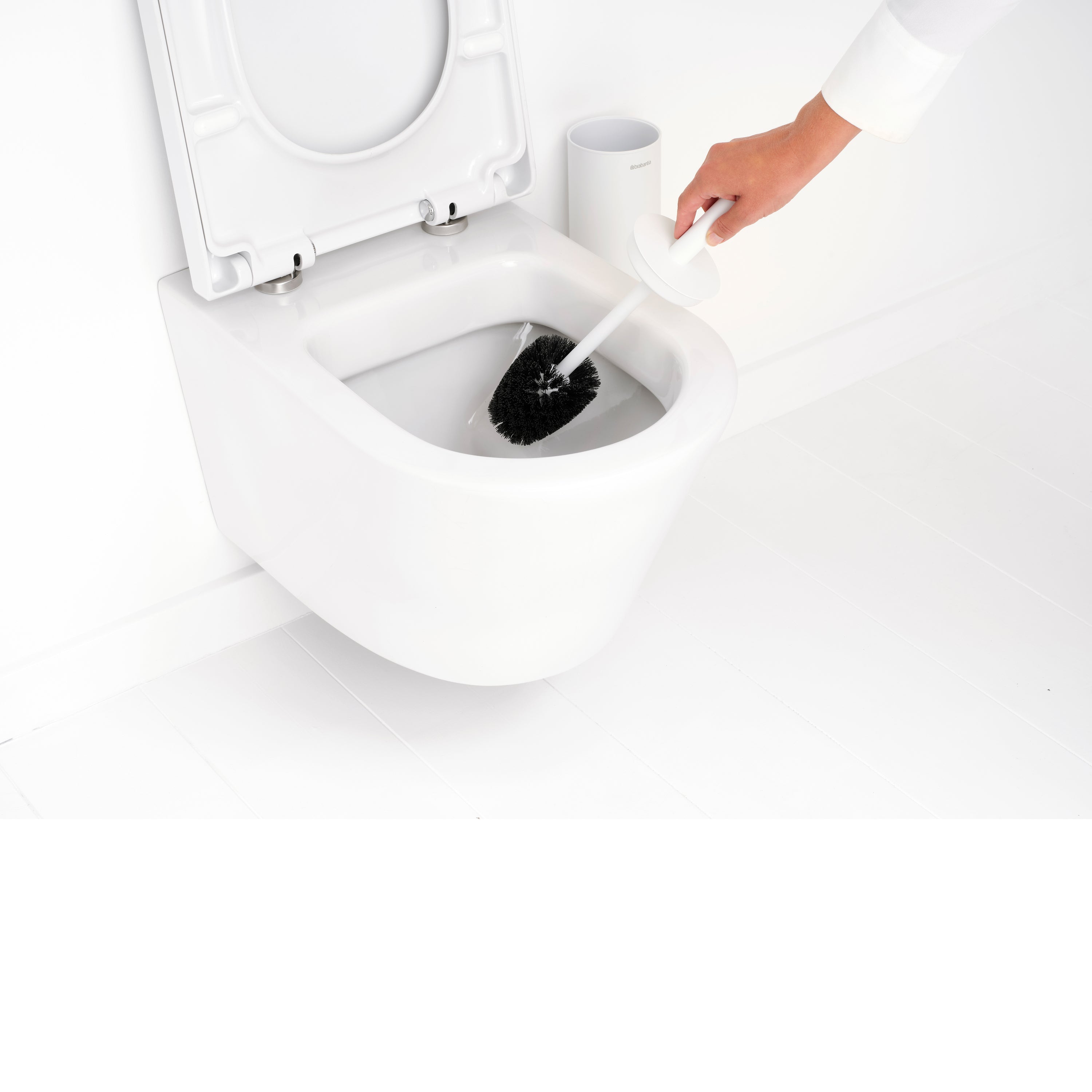 Brabantia MindSet Toiletbutler - Mineral Fresh White