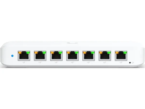 Ubiquiti UniFi Switch Ultra 60W - Switch - Administreret - 7 x 10/100/1000 (PoE )   1 x 10/100/1000 (PoE  ) - desktop, væg-monterbar - PoE   (52 W) - AC