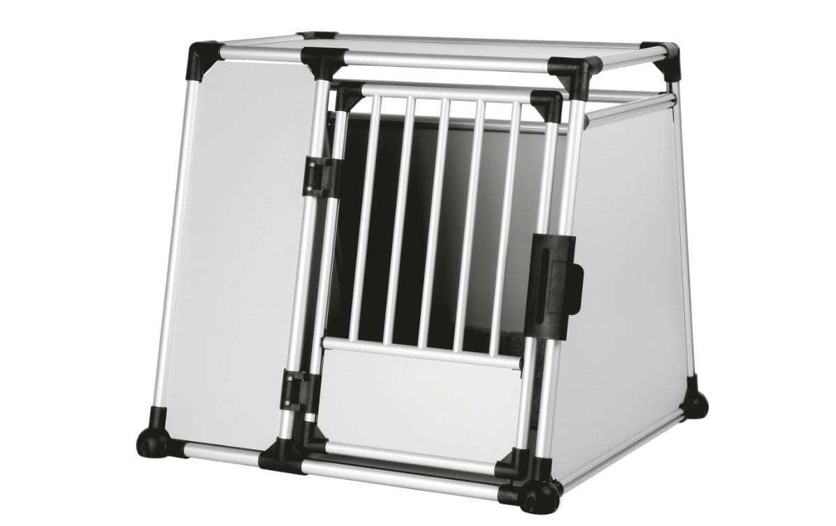 Transportbox  Aluminium L - XL<br>Transportbox, Schwarz/Silber