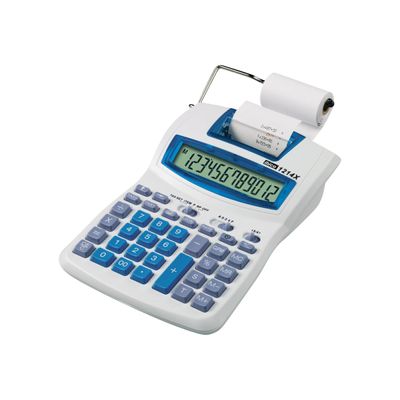 Rexel Ibico Semi-Pro 1214X - Calculatrice imprimante - LCS - 12 chiffres - alimentation batterie ou adaptateur (non fourni)