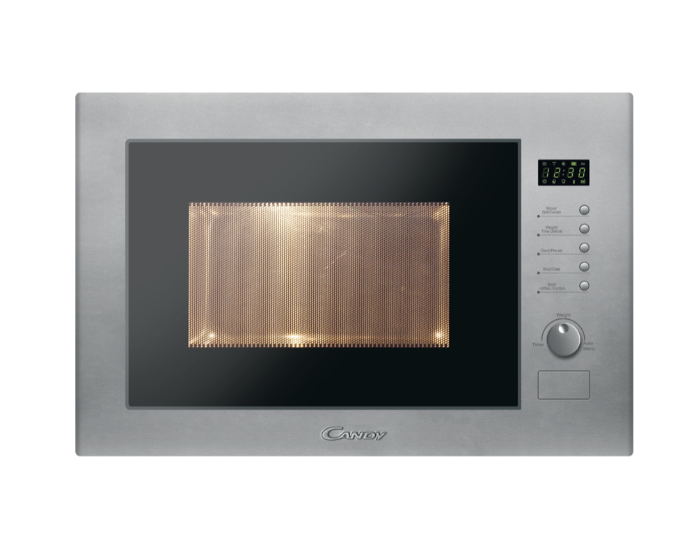 MICRO ONDAS C/GRILL CANDY INOX ENCASTRE 25LT MIC 25 GDFX