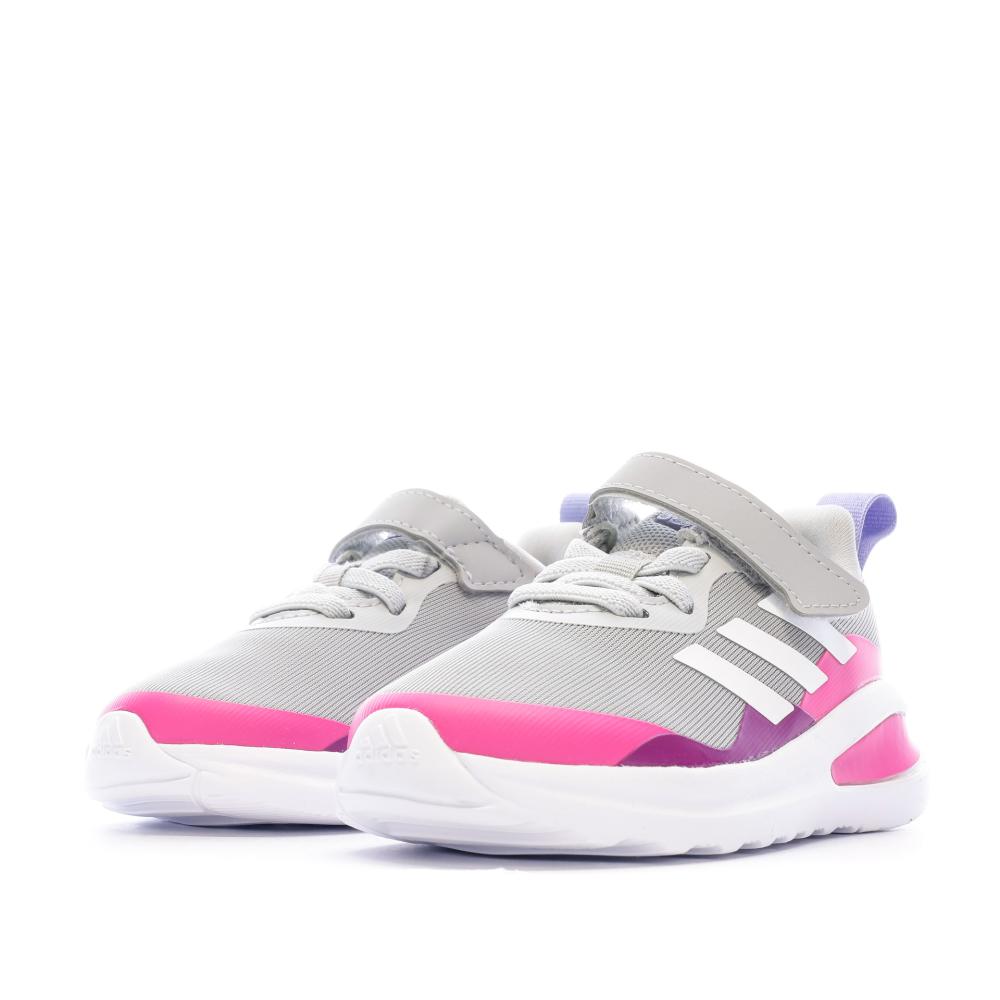 Adidas Baskets Grise Fille Adidas Fortarun El I