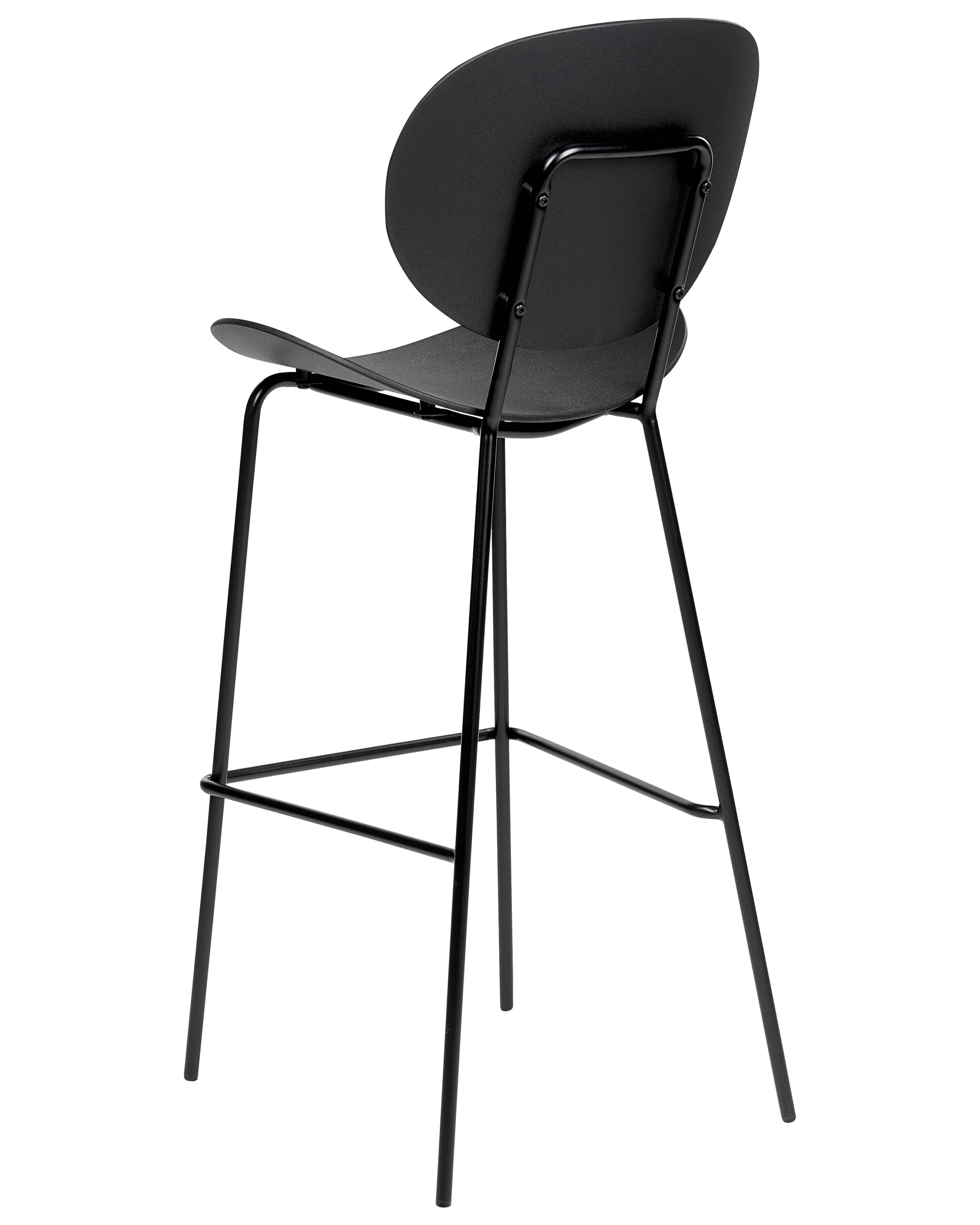 Set van 2 barstoelen SHONTO Zwart