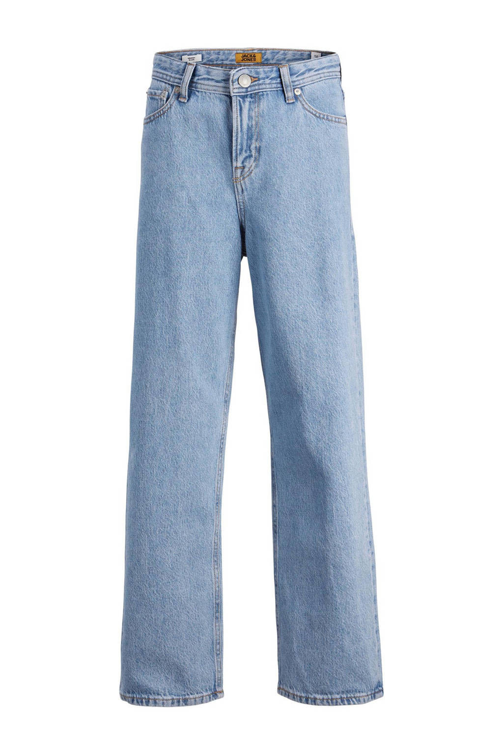 JACK & JONES high waist loose fit jeans JJIALEXlight blue denim