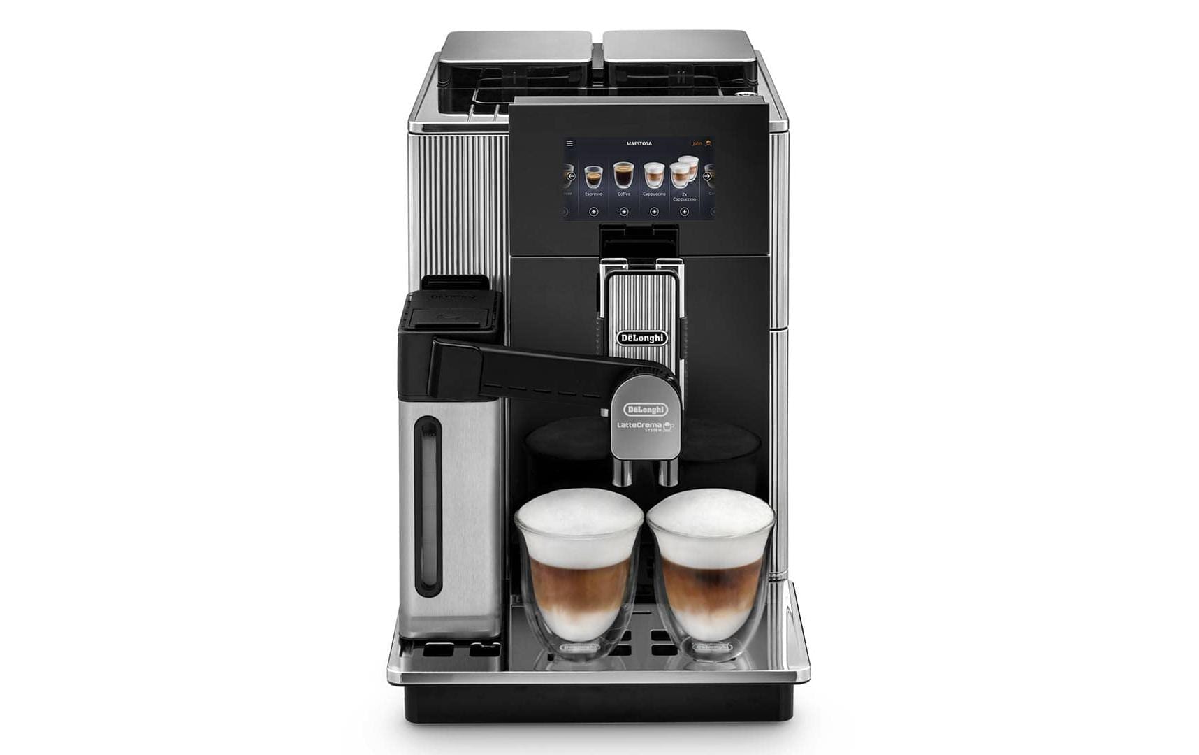 Kaffeevollautomat Maestosa EPAM 960.75.GLM Schwarz<br>Kaffeevollautomat mit majestätischem Funktionsumfang und Erscheinungsbild