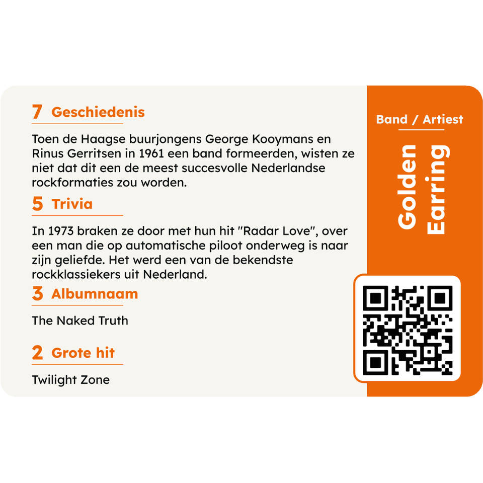 Remember the Music Van eigen bodem