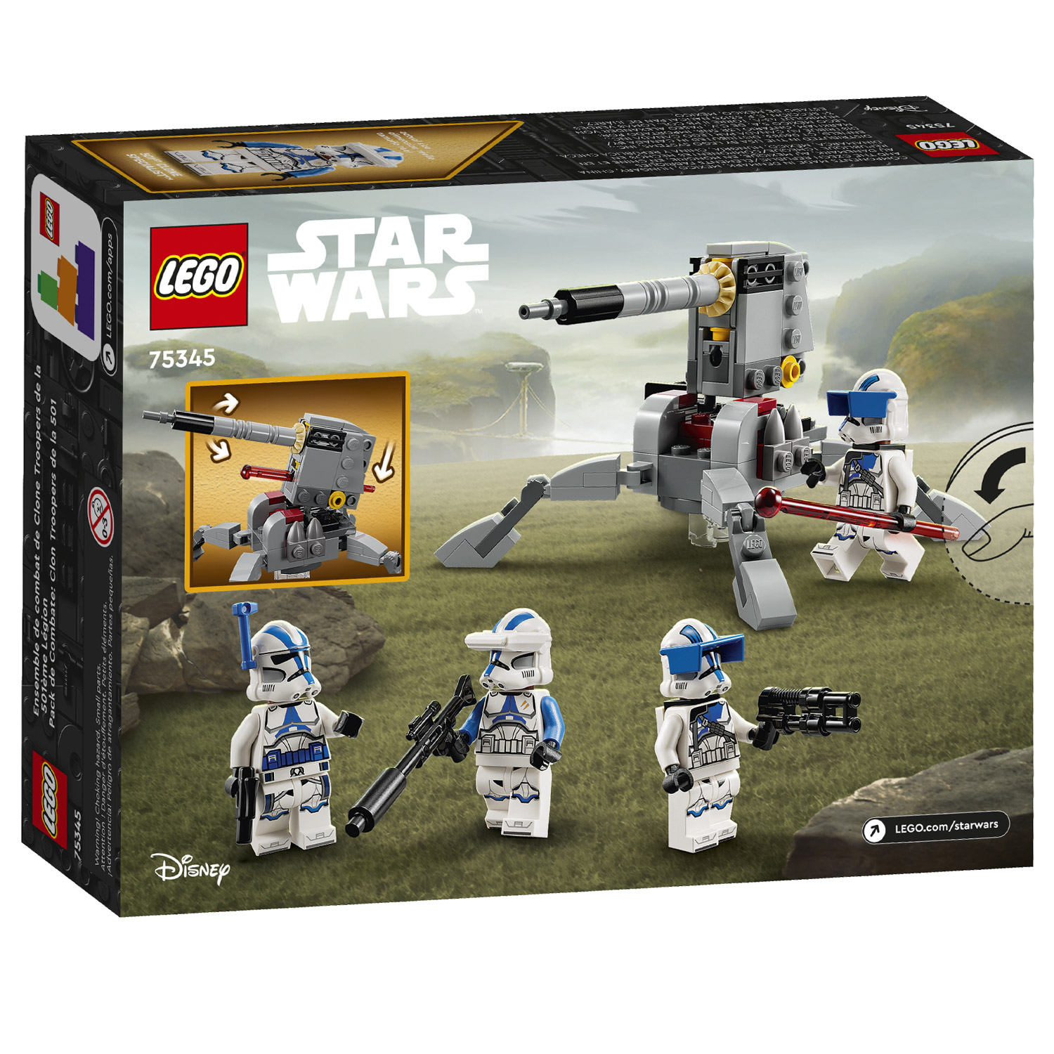 LEGO Star Wars 75345 501st Clone Troopers Battle Pack