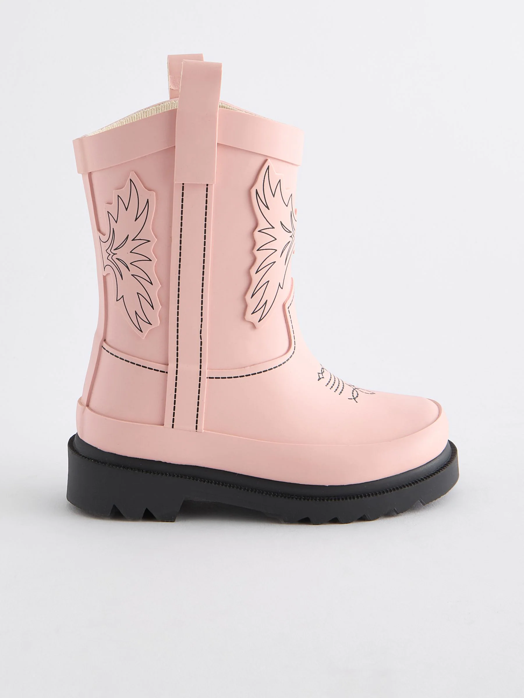Roze - Western regenlaarzen