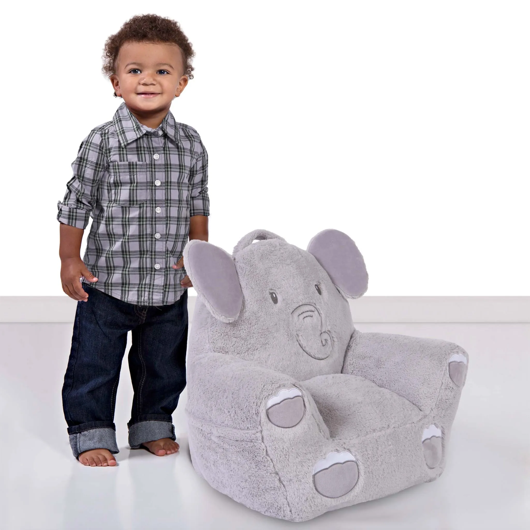 Trend Lab Chaise Éléphant en Peluche Cuddo Buddies®