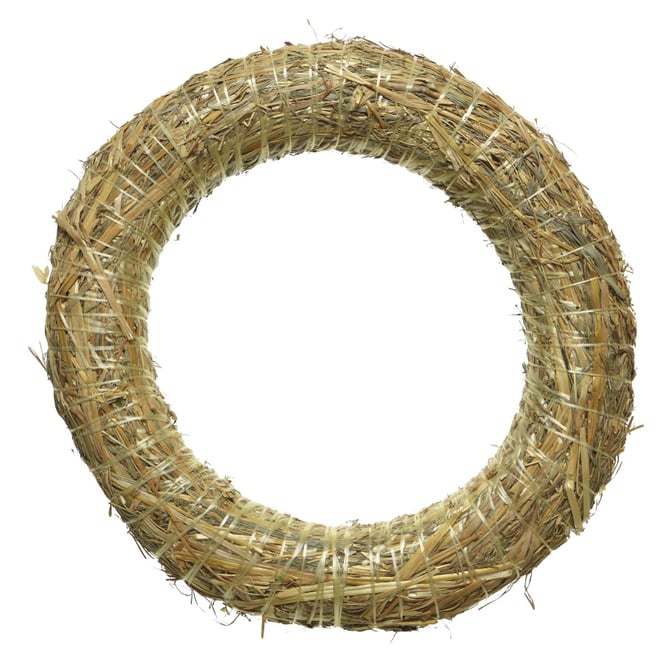 Dekokranz - aus Stroh - Ø = ca. 35 cm