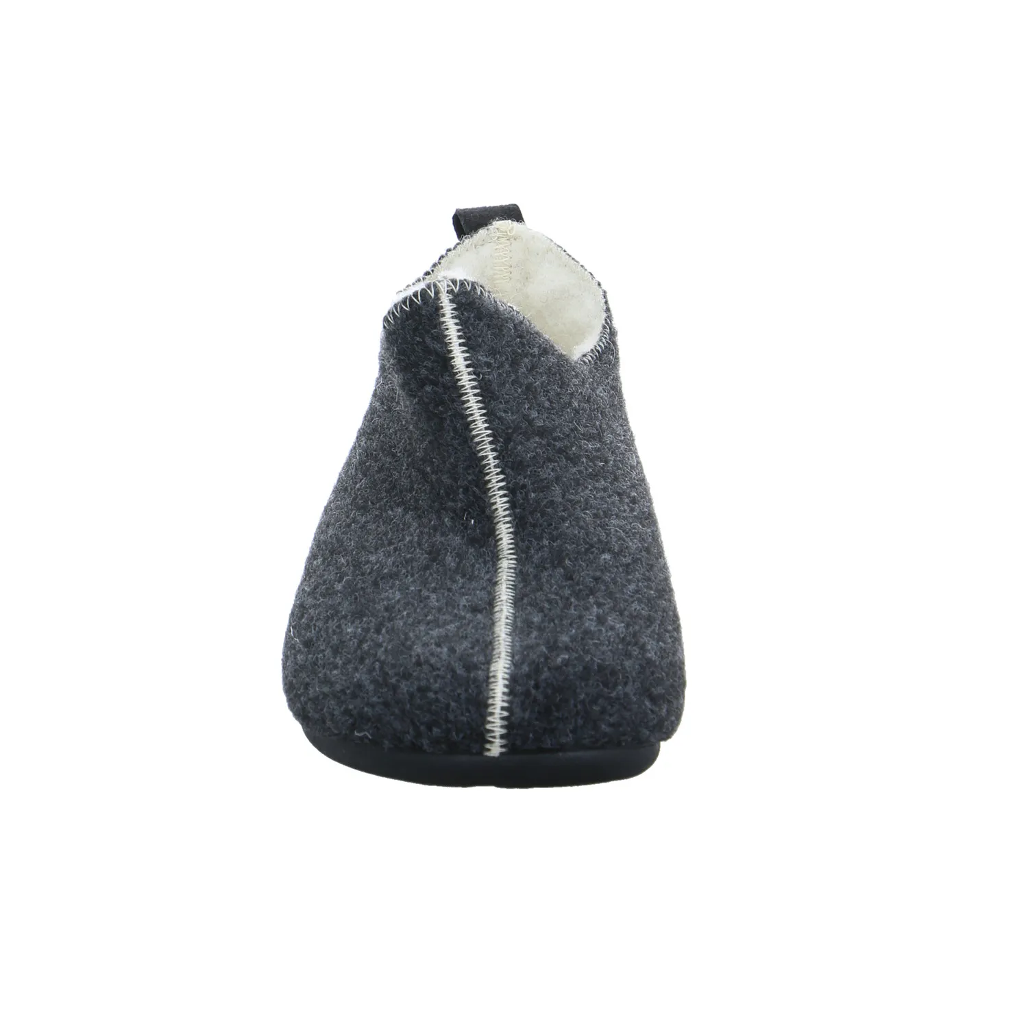 VAN DER LAAN Winter-Hausschuhe Grau Textil