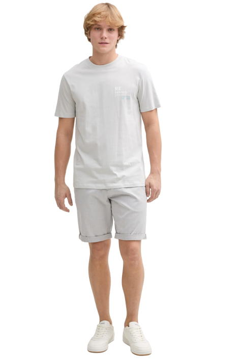 Tom Tailor grijze heren korte broek
