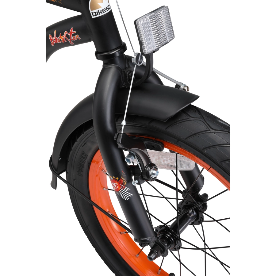 Bikestar Kinderrad 16 Zoll Cruiser schwarz
