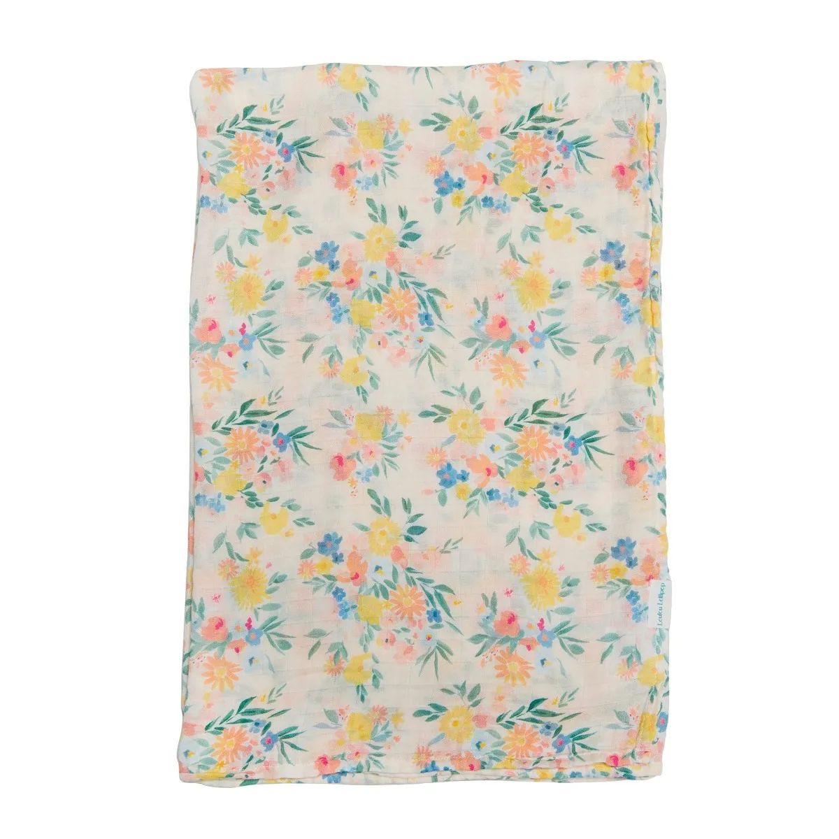 Loulou Lollipop Couverture Mousseline Bambou - Bouquet