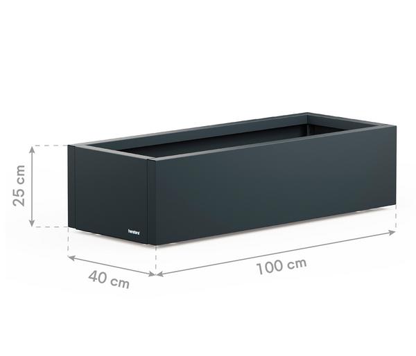 Herstera Metall-Pflanzkasten Cube Xic LED,