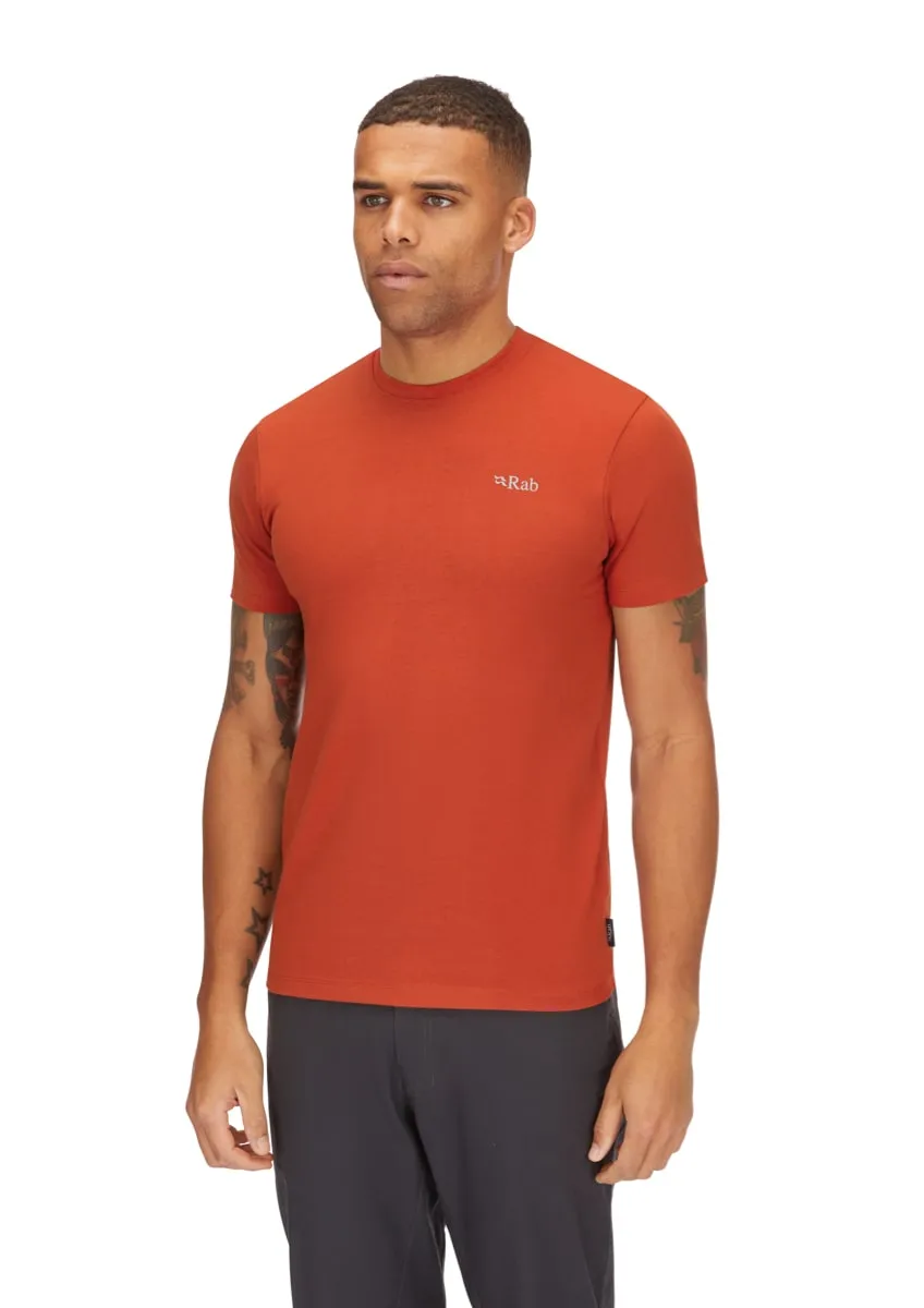 Rab Basecamp 3 Peak Tee Red Clay